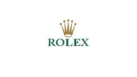 rolex logo black background